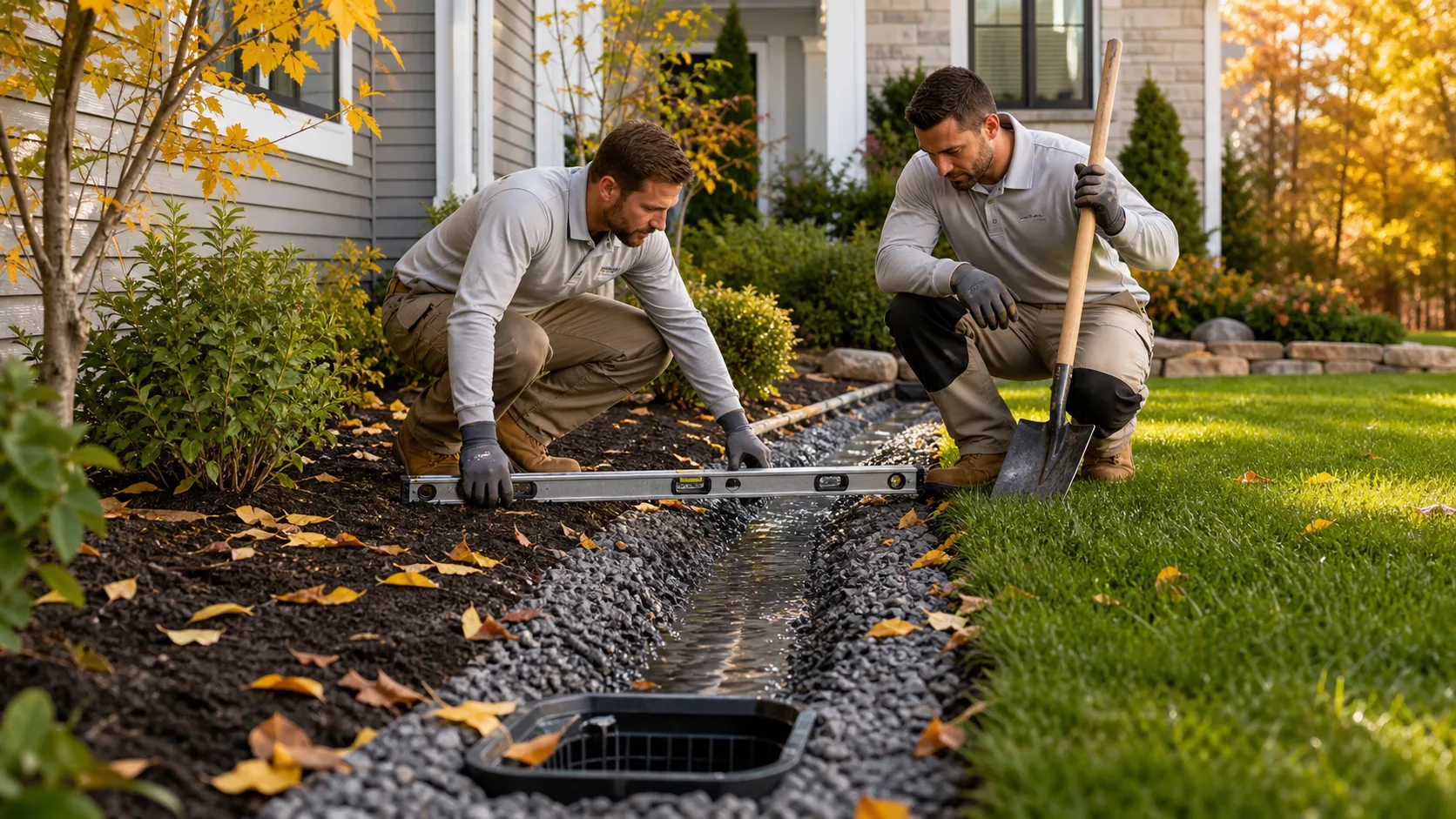 Is Your Landscaping Drainage Ready for Fall Showers?